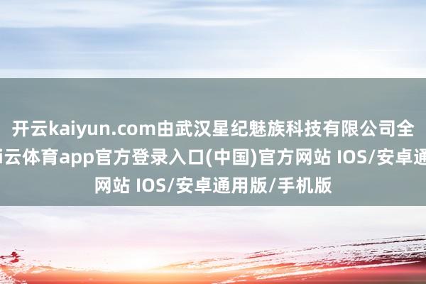 开云kaiyun.com由武汉星纪魅族科技有限公司全资合手股-kai云体育app官方登录入口(中国)官方网站 IOS/安卓通用版/手机版